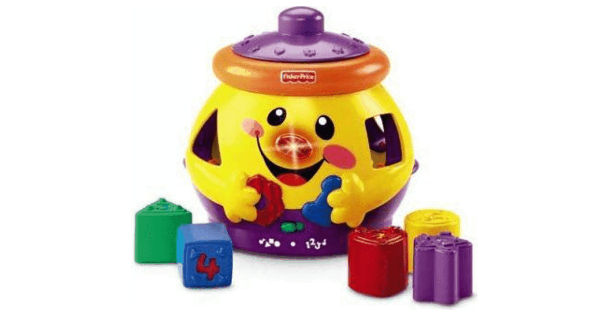 Fisher Price Garnuszek na klocuszek