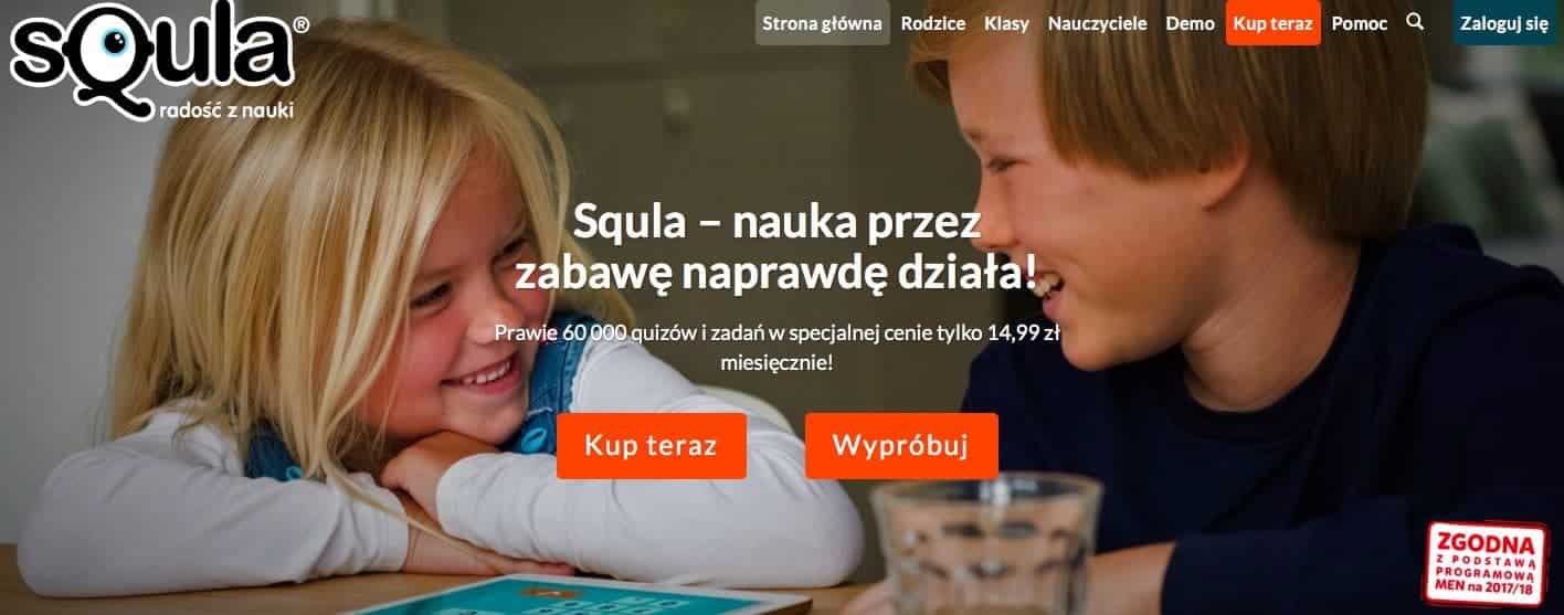 Matematyka, język angielski a może historia czyli, jak zainteresować dziecko do nauki? Squla.pl