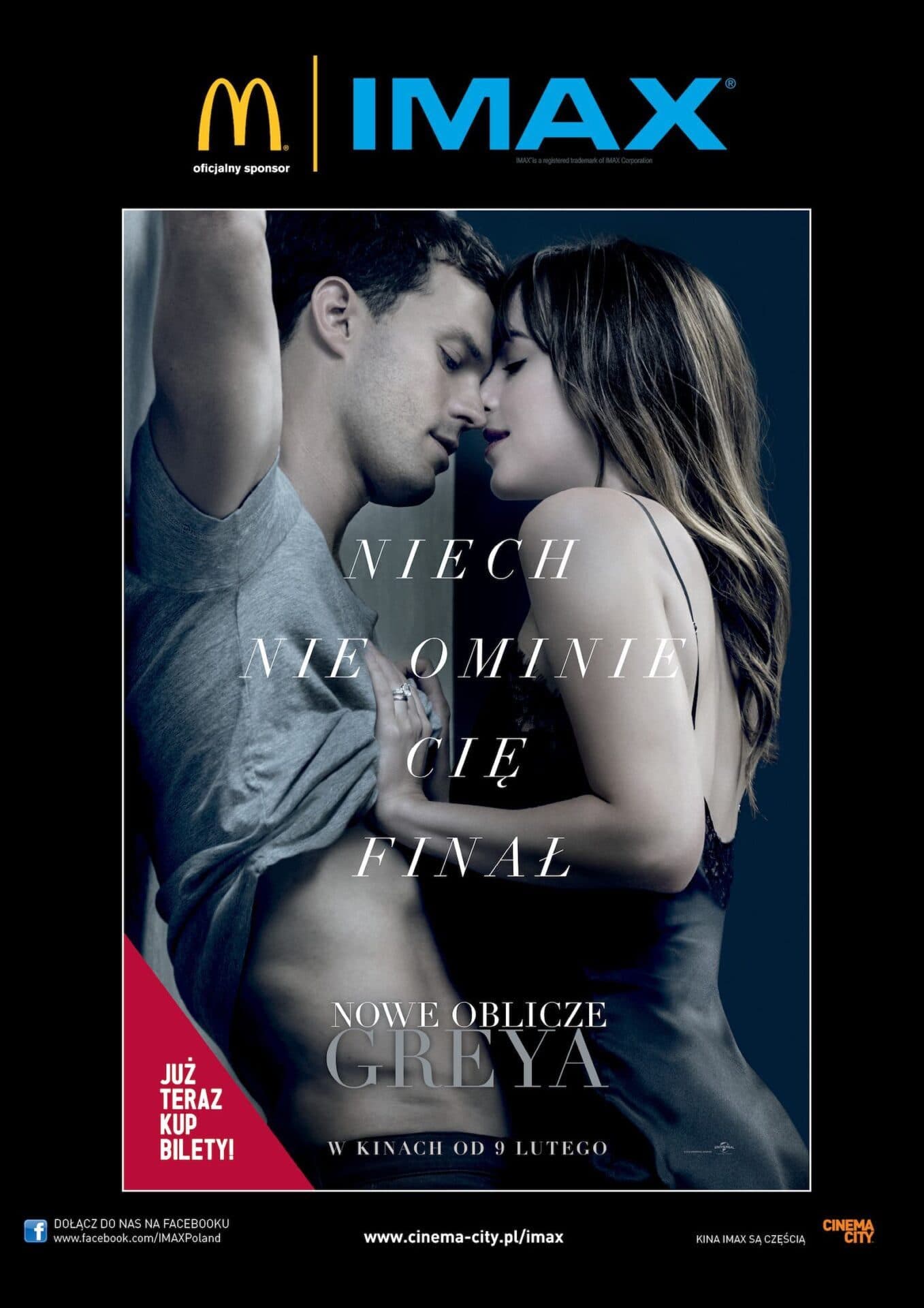 Nowe oblicze Greya” w IMAX® tylko przez 7 dni!