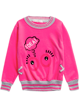 Ubrania dla dziewczynki - modna szafa malej elegantki Ubrania dla dziewczynki - bluza