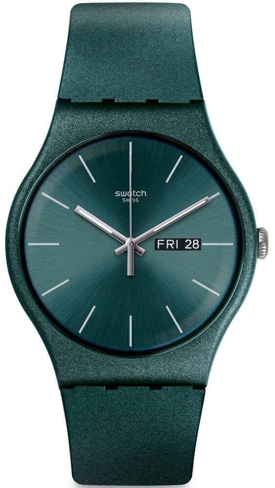 Zegarek Swatch z brokatowym połyskiem Zegarek Swatch z brokatowym połyskiem