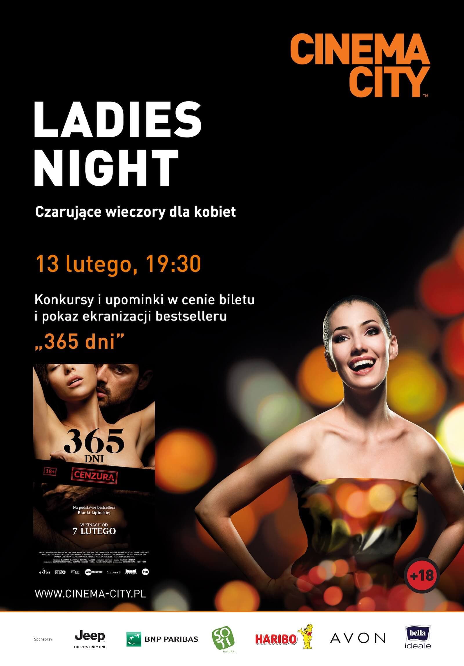 Gorący wieczór dla Pań, czyli Ladies Night w Cinema City