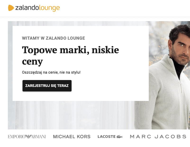 Zalando Lounge markowe ubrania z mega zniżką