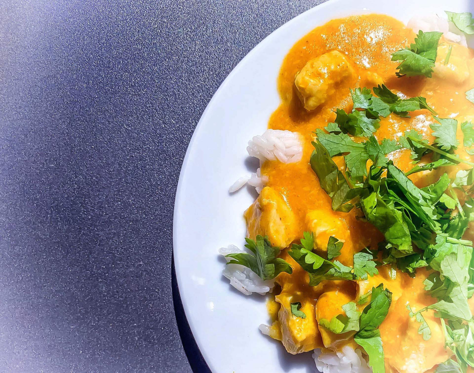 Żółte curry z kurczakiem