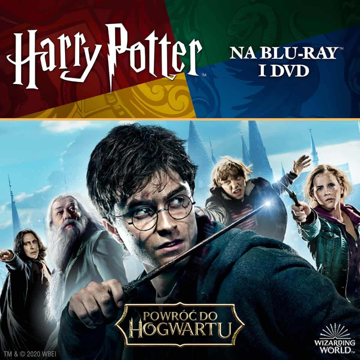 HARRY POTTER Na Blu-ray™ i DVD!
