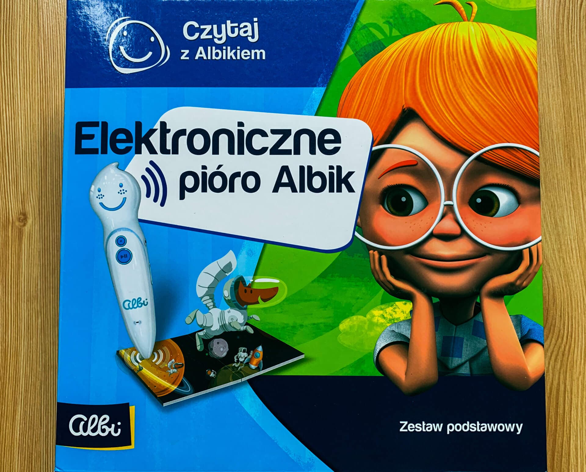 Albik - książeczka z długopisem