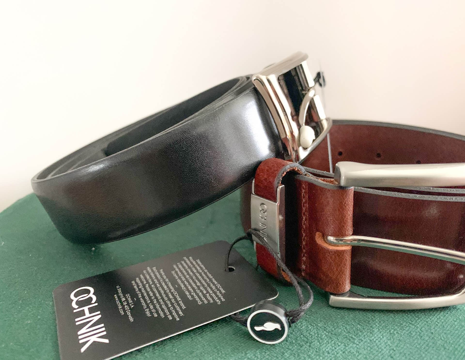 Pasek - doskonały dodatek do męskiej stylizacji Skórzane paski Ochnik