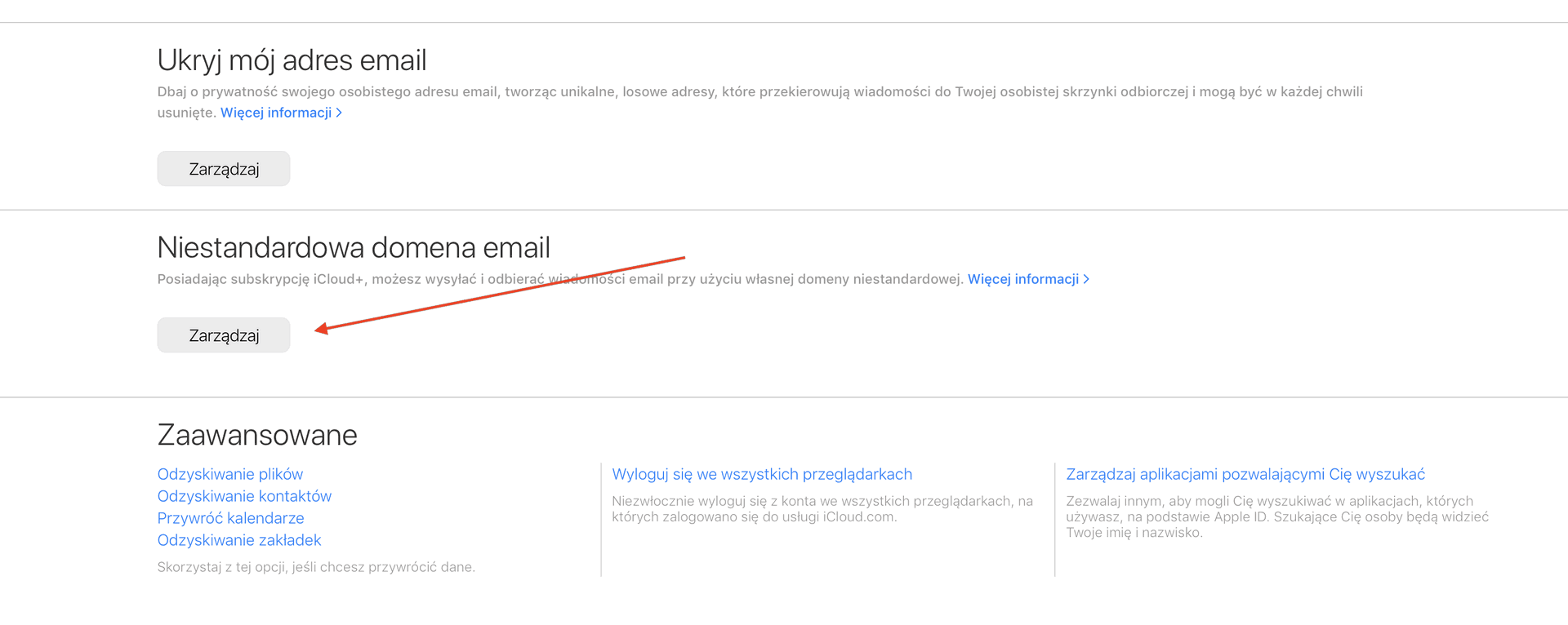 Dodanie niestandardowej domeny