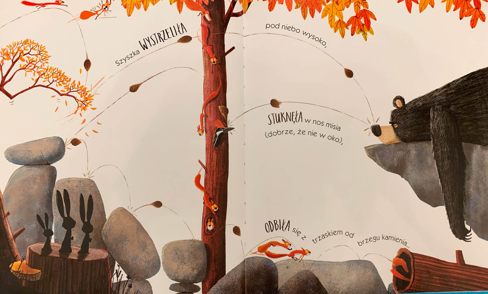 "Wiewiórki, które nie chciały się dzielić" Rachel Bright,&nbsp;Jim Field