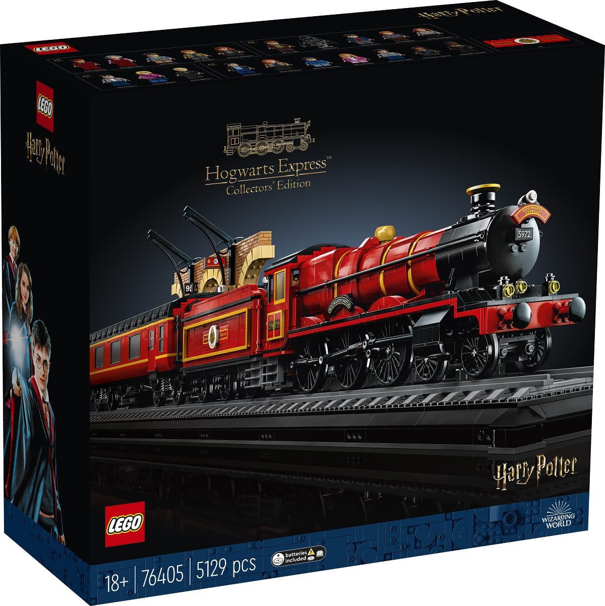 Wszyscy na pokład! Nowy LEGO® HARRY POTTER™ Ekspresu do HOGWARTU™ nadjeżdża! LEGO HARRY POTTER EKSPRES DO HOGWARTU EDYCJA KOLEKCJONERSKA