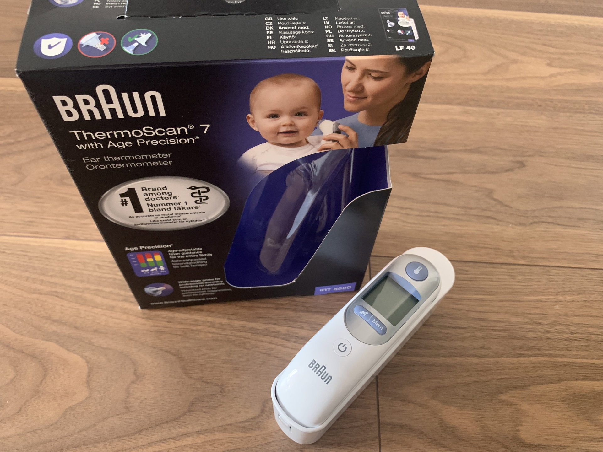 Termometr BRAUN Thermoscan 7