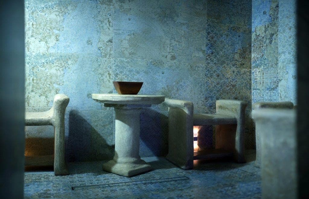 Nocne saunowanie w Łaźniach Rzymskich Nocne saunowanie w Łaźniach Rzymskich