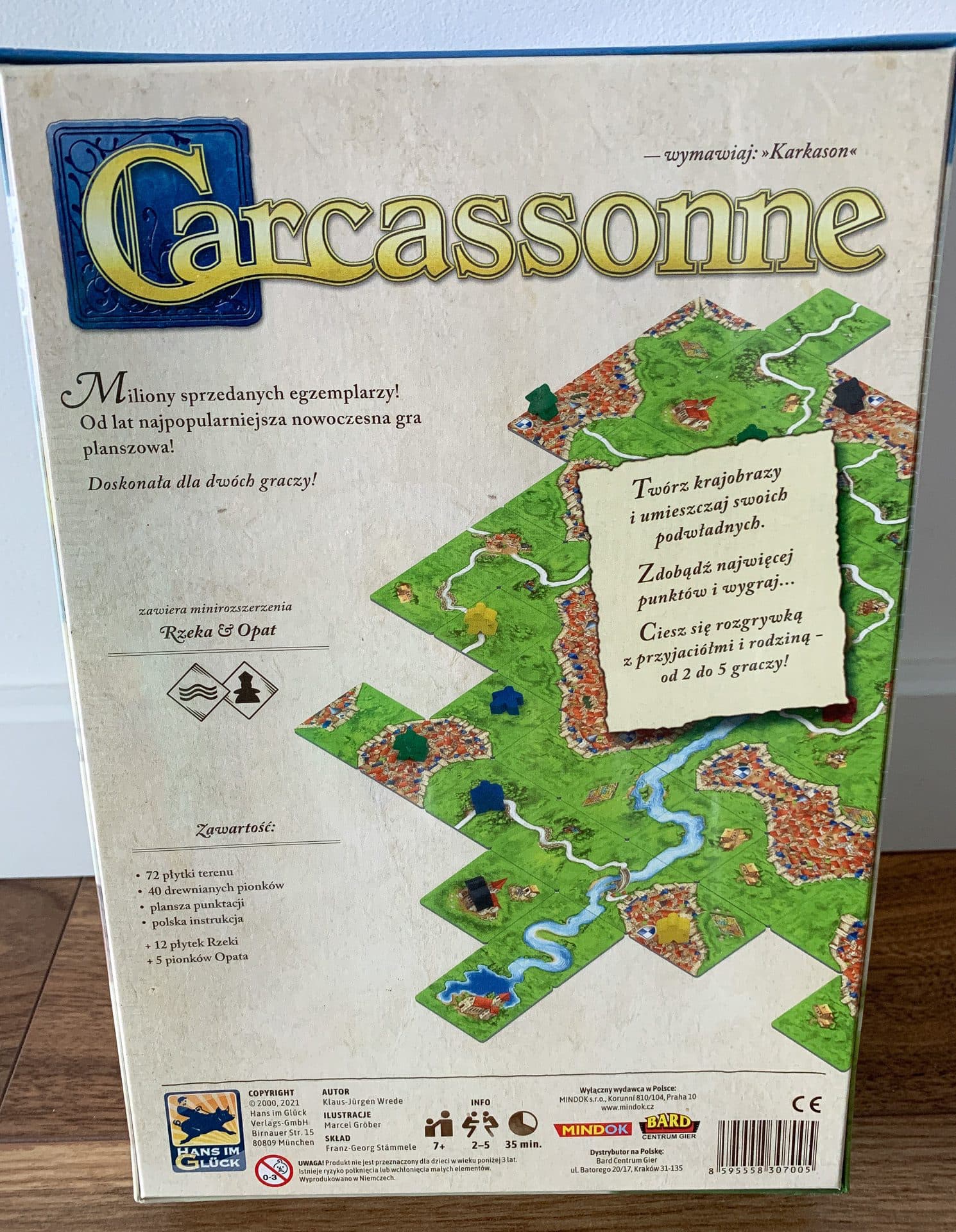 Gra planszowa Carcassonne