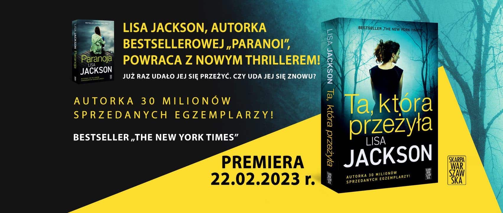 Czy tym razem uda jej się przeżyć? Premiera najnowszej książki Lisy Jackson!