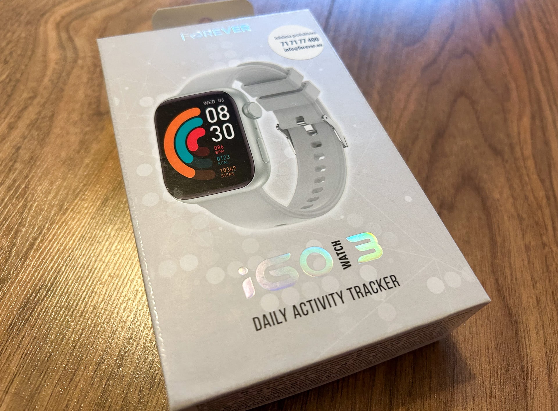 Smartwatch Forever iGO3 – recenzja i poradnik Smartwatch Forever iGO3