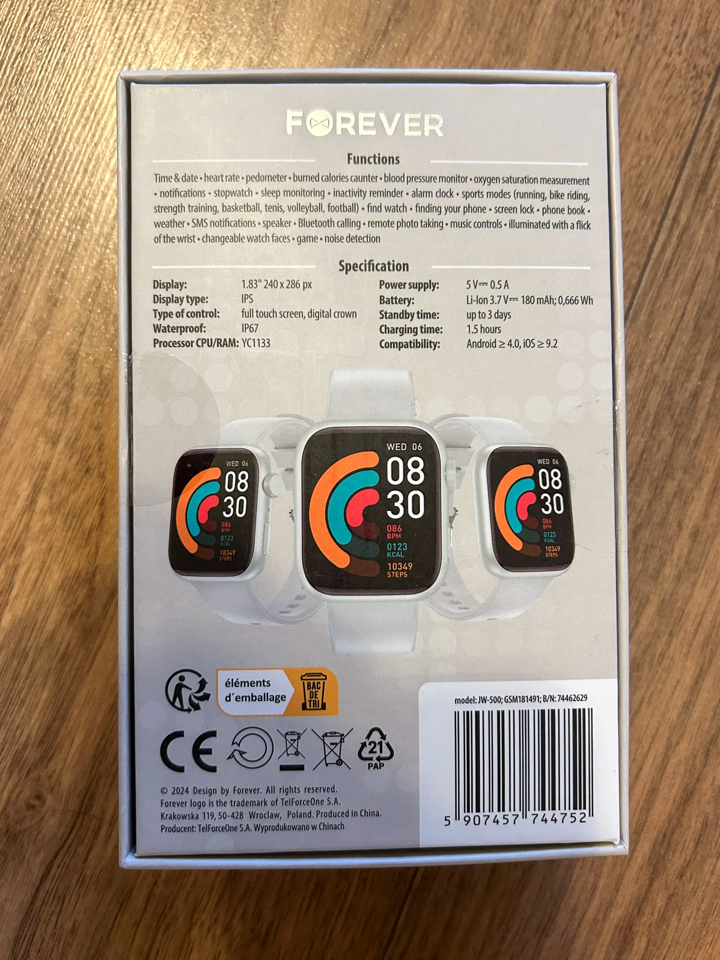 Smartwatch Forever iGO3 – recenzja i poradnik Smartwatch Forever iGO3 – recenzja i poradnik