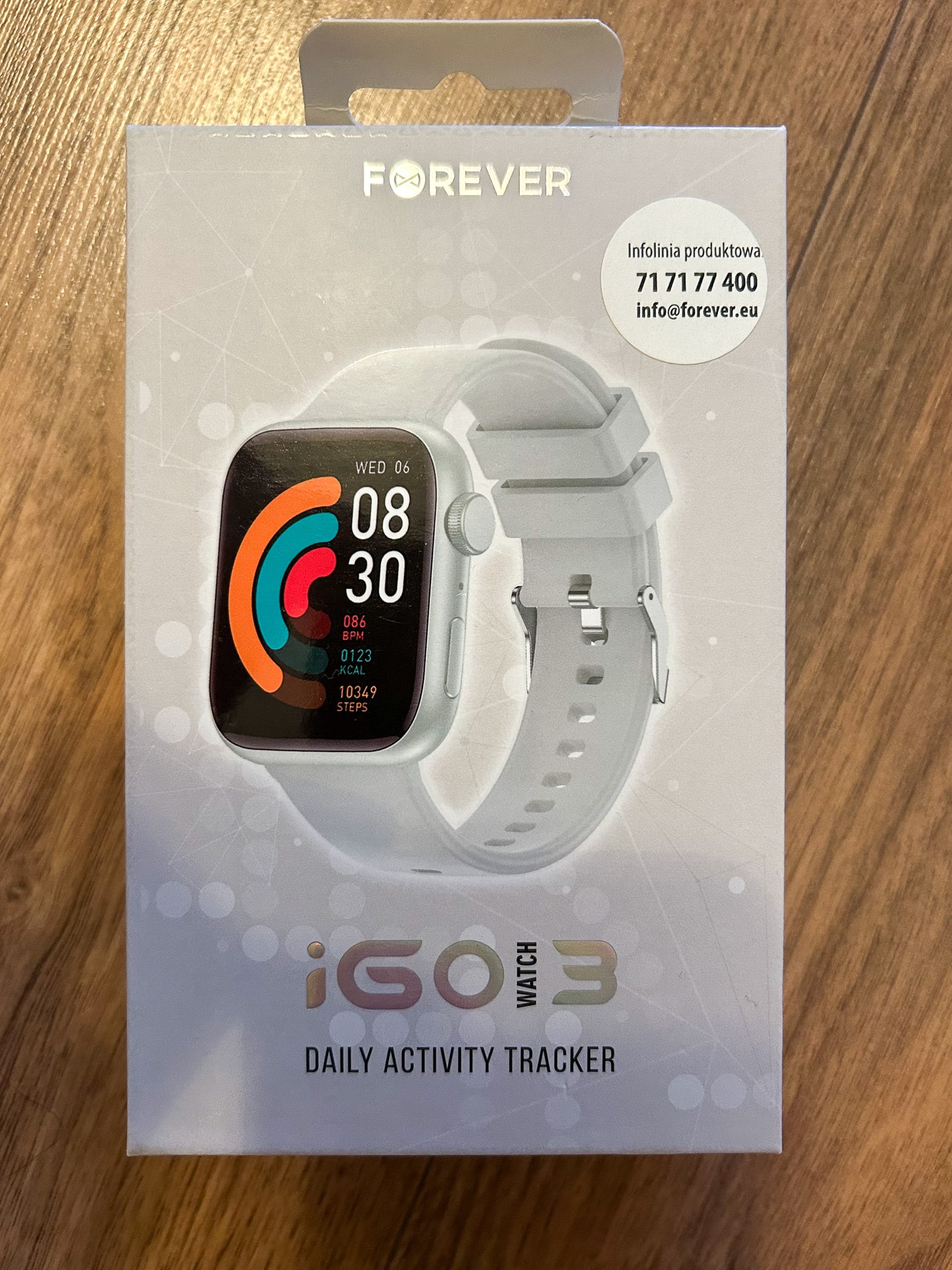 Smartwatch Forever iGO3 – recenzja i poradnik Smartwatch Forever iGO3 – recenzja i poradnik