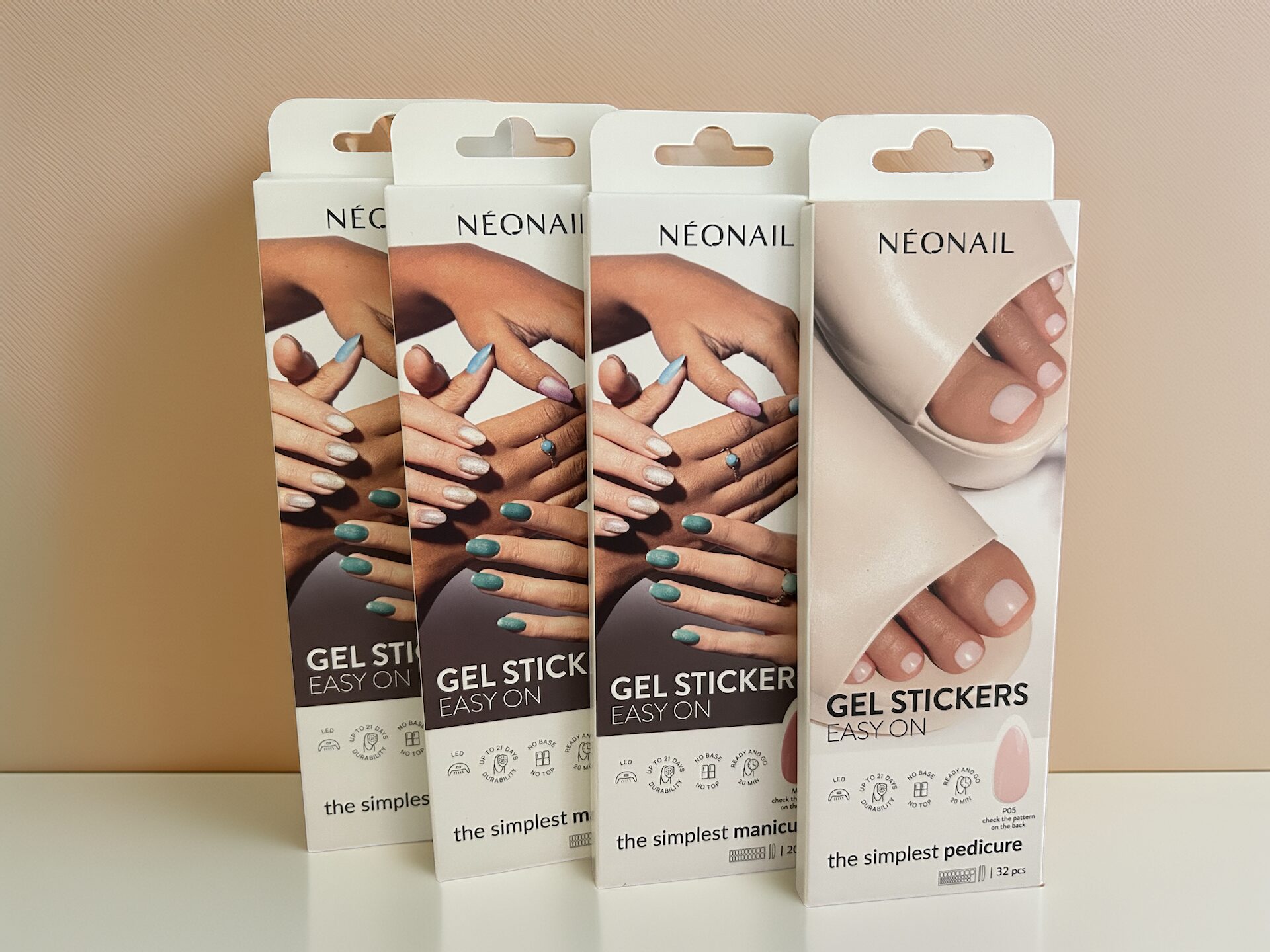 Gel Stickers NEONAIL – szybki sposób na piękne paznokcie Gel stickers