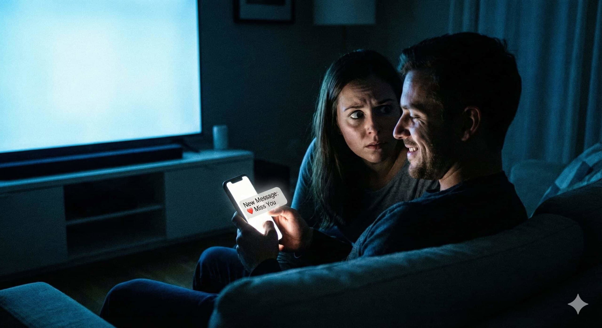 Spędziliśmy Walentynki razem na kanapie, ale o 22:00 dostał SMS-a: "Dziękuję za cudowny wieczór".