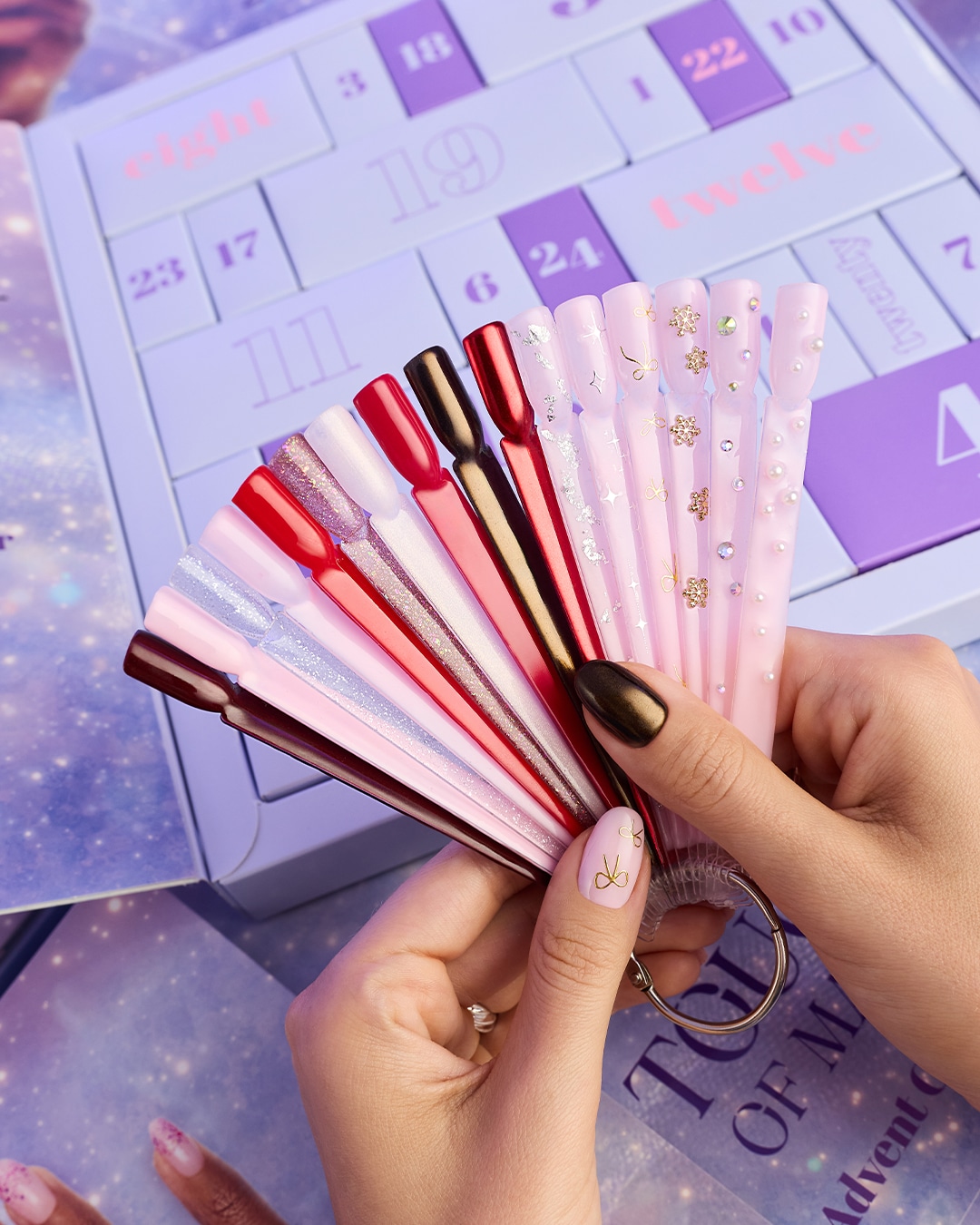 NEONAIL TOUCH OF MAGIC - 24 niespodzianki na magiczne odliczanie do Świąt
